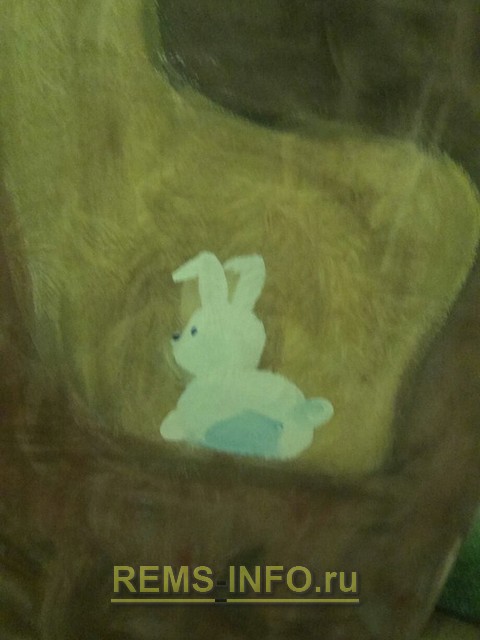 Рисуем кролика.